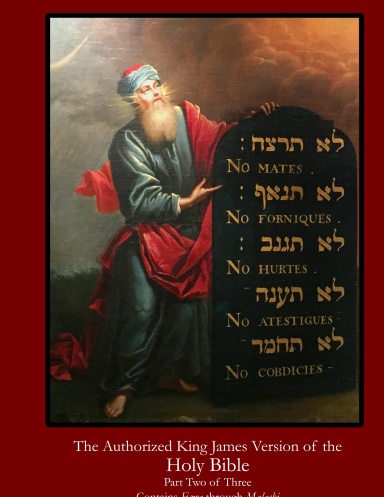 King James Illustrated Holy Bible Volume 2 of 3 cover